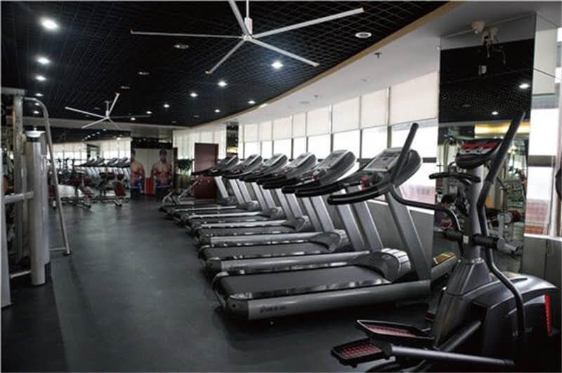 HVLS fans for sport center